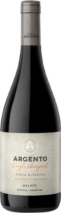 Argento Single Vineyard Orgánico Altamira Malbec