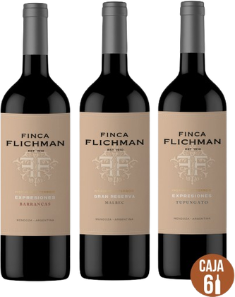 Flichman Gran Reserva Collection Mix Estuche 6 botellas