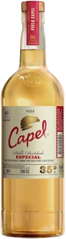 Pisco Capel Especial 25° Dorado 700ml