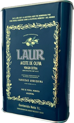 Aceite Laur Extra Virgen Arbequina Lata 1L